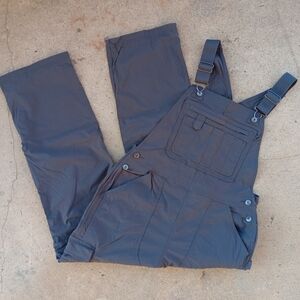 Duluth Trading Co Heirloom Gardening Bib Overalls Woman's S Gray